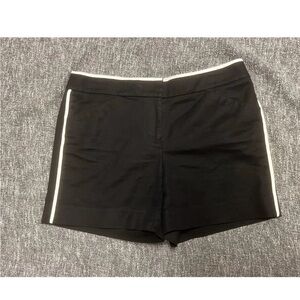 Black Women's Shorts with White Trim Size 2 Short by White House|Black Market